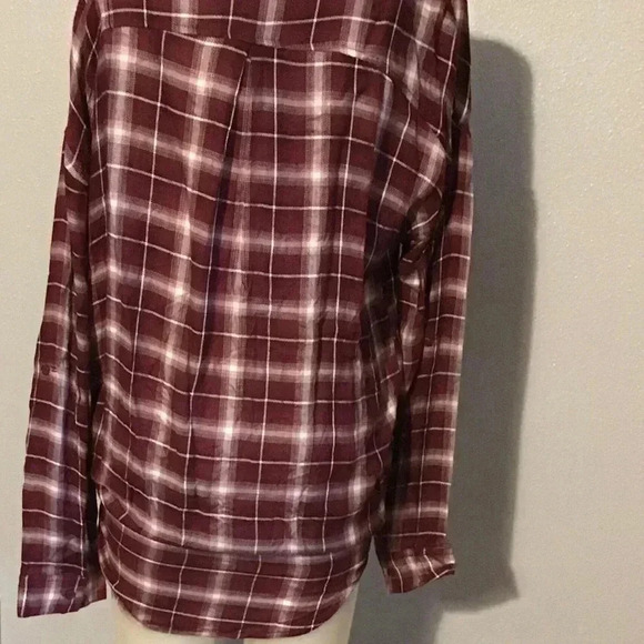 Elan Tie Front Top, Drop Shoulder, Small NWT - Picture 8 of 8